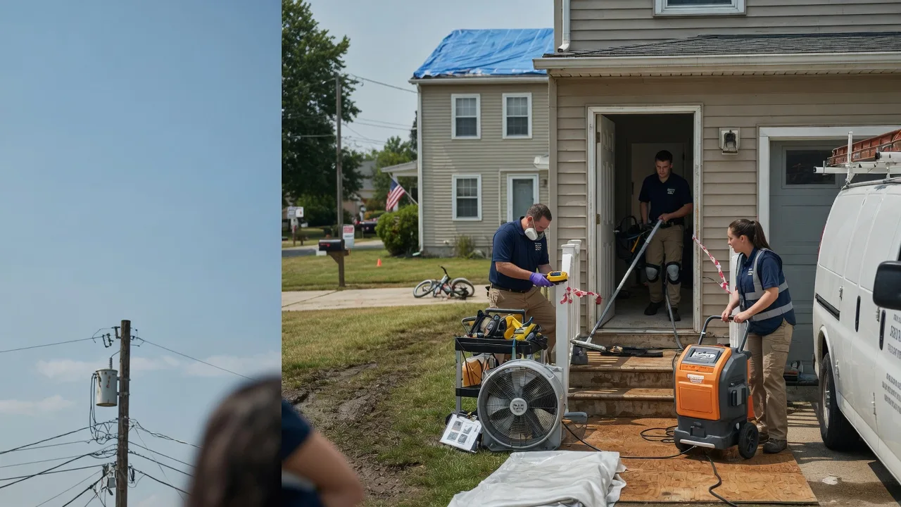 Water Damage Repair in German Valley, IL near me